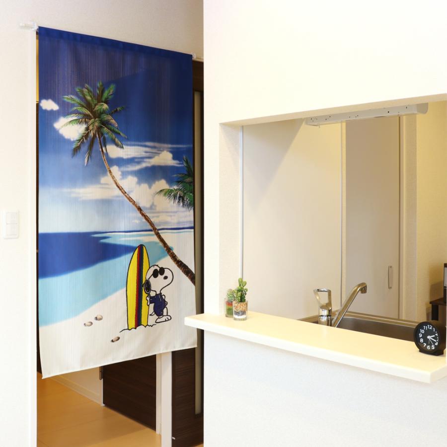 PEANUT SNOOPY スヌーピー 階段 部屋 目隠し 間仕切し のれん 玄関 部屋 タペストリー カーテン カフェカーテン Eclea 爆売 爆買 (スヌーピーと四季のれん 冬) |  | 10
