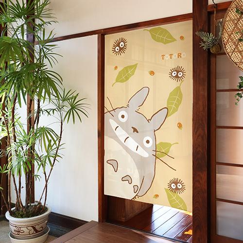 スタジオジブリ となりのトトロのれん TOTORO かわいいトトロ 玄関や