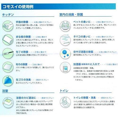 次亜塩素酸水  コモスイ（20リットル）　20L サモア |  | 11