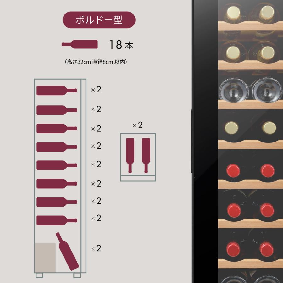 未使用新品 WIE ワインセラー 18本収納 省エネ コンプレッサー式 Amazon.co.jp: WIE ワインセラー 18本収納 省エネ エコ 振動抑制