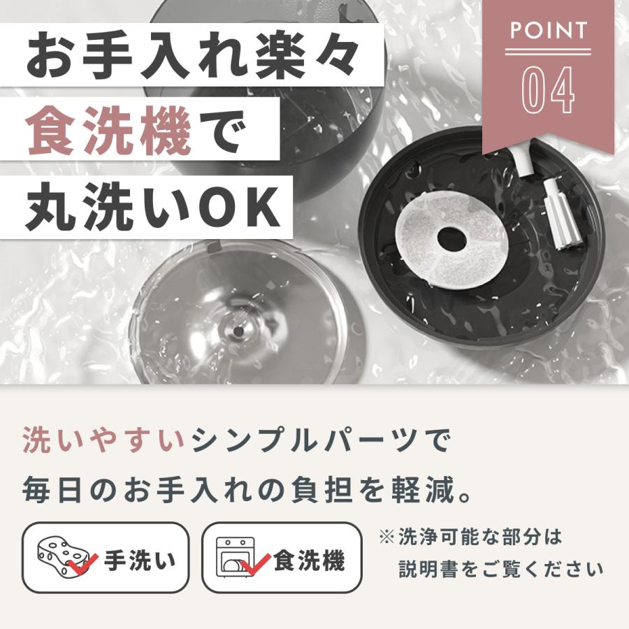 新発売】PELOTTO スマート自動給水器 3L 大容量 省エネルギー 静音 LED