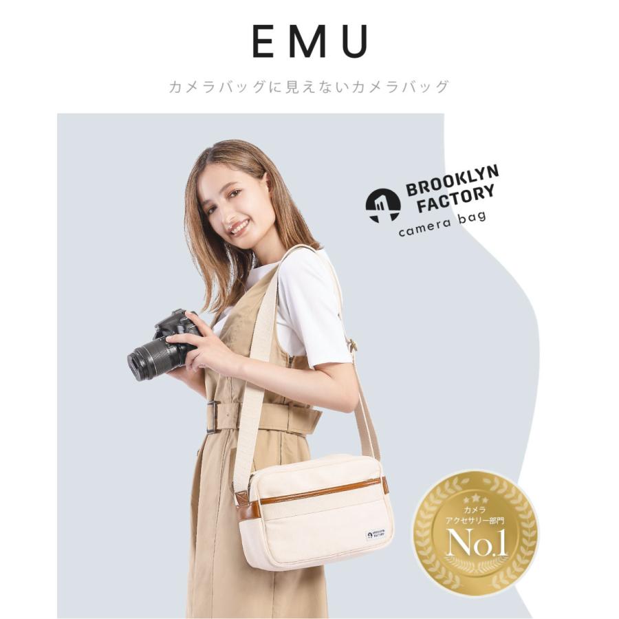 ビッグ割引 カメラバッグ ショルダー カメラ 女子 一眼レフ おしゃれ ミラーレス ショルダーバッグ Brooklyn Factory Emu Aynaelda Com
