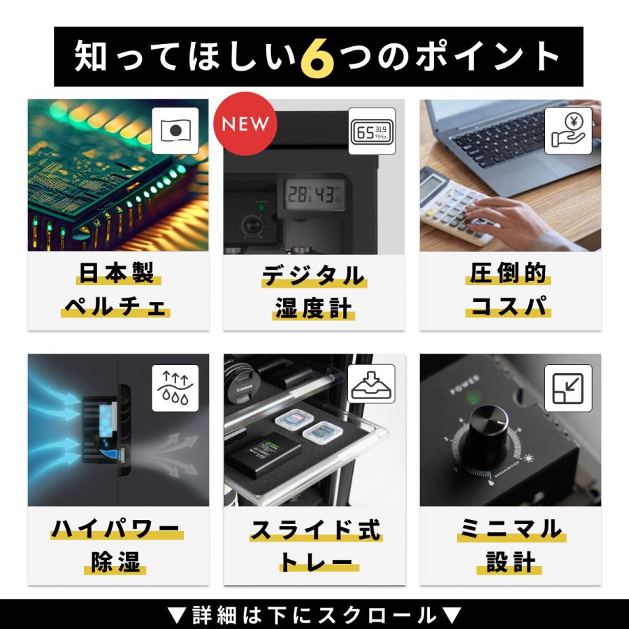Re:CLEAN リクリーン 防湿庫 カメラ Re:CLEAN 50L 保管 カビ対策