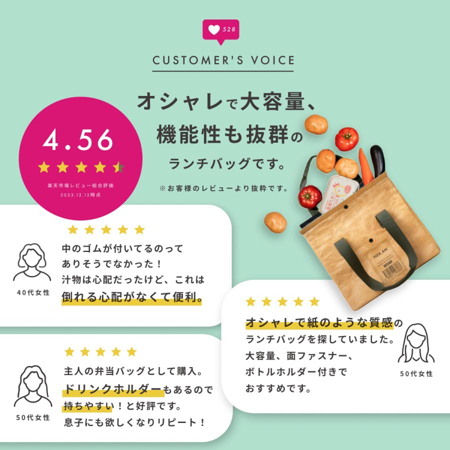 HAKKI ランチバッグ 保冷 縦長 大きめ コンビニ用 タイベック HAKKI ランチバッグ 保冷 縦長 大きめ コンビニ用 タイベック