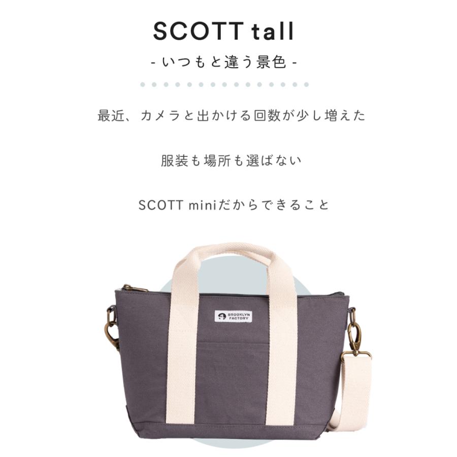 最上の品質な カメラバッグ おしゃれ 一眼レフ 女子 ショルダー トートバッグ Brooklyn Factory Scott Mini Aynaelda Com