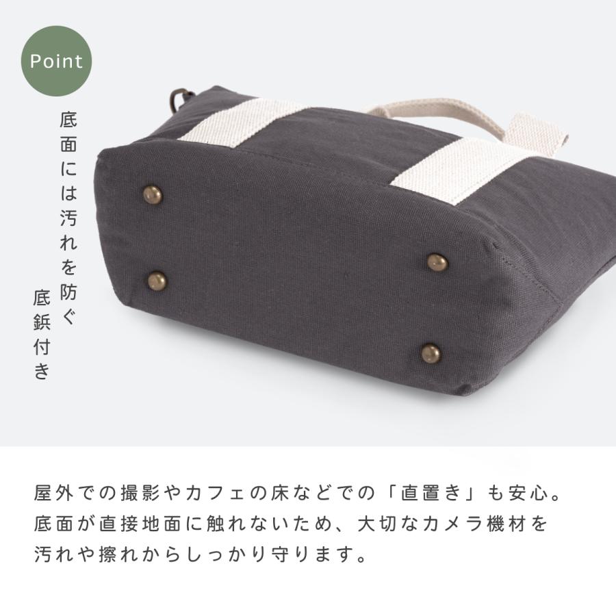 カメラバッグ おしゃれ 一眼レフ 女子 ショルダー トートバッグ
