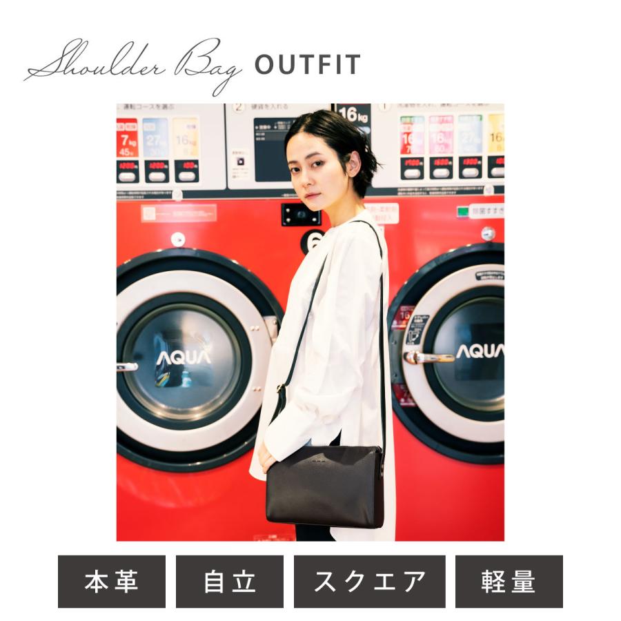 【期間限定価格】ショルダーバッグ レディース 斜めがけ 2way 軽量 牛革 長財布が入る 大人 女性 プレゼント レザー 本革　アウトドア　秋コーデ |  | 05