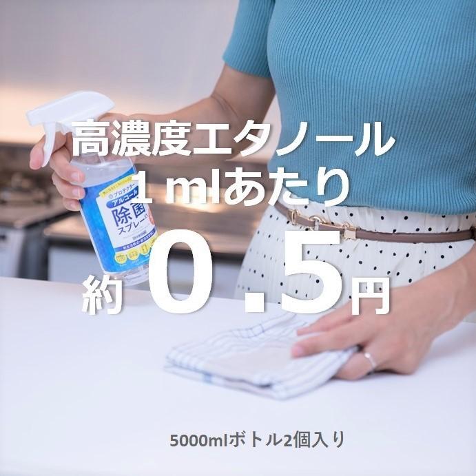 【プロテクター】植物由来アルコール 70％以上 アルコール除菌スプレー 業務用 5000ml×2本セット… |  | 06