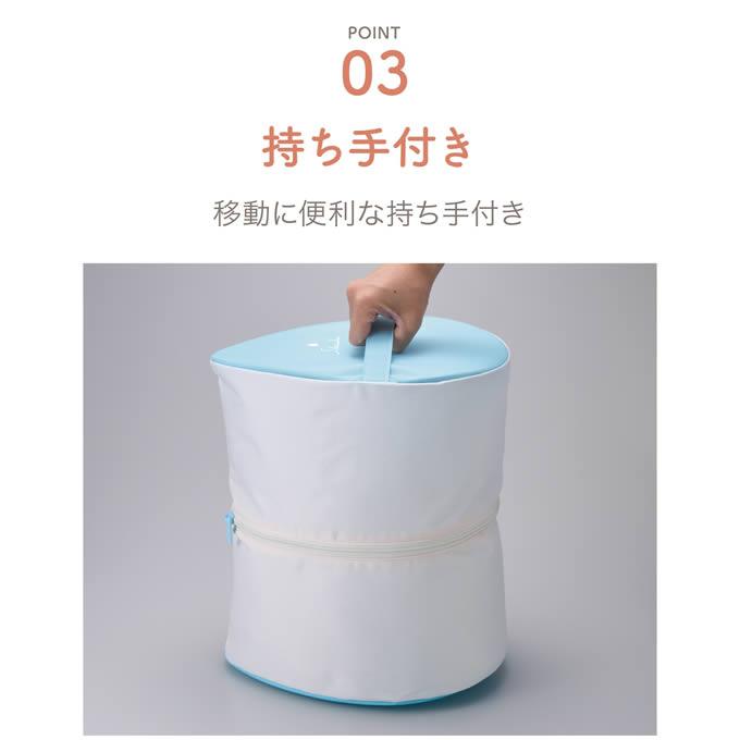 超音波式アロマ加湿器 SHIZUKU touch+ しずくタッチプラス 収納バッグ