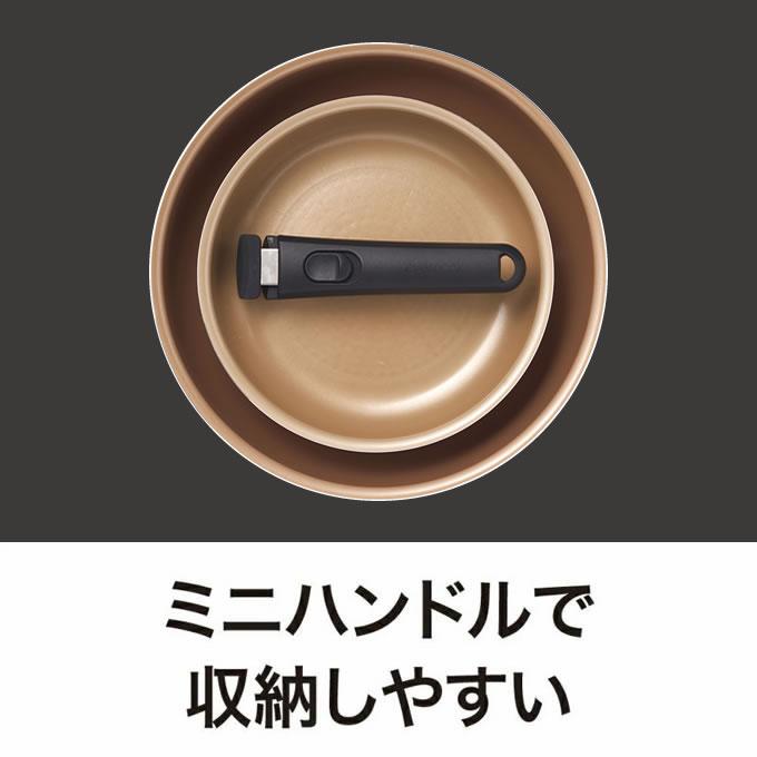 evercook 選べるエバークック 着脱式専用 IH対応 フライパン20+ evercook 選べるエバークック 着脱式専用 IH対応 フライパン20+