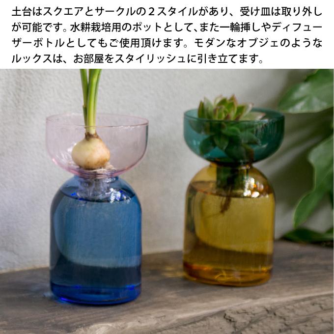amabro（アマブロ） TWO TONE VASE 花瓶 Circle 村上美術 : エクリティ