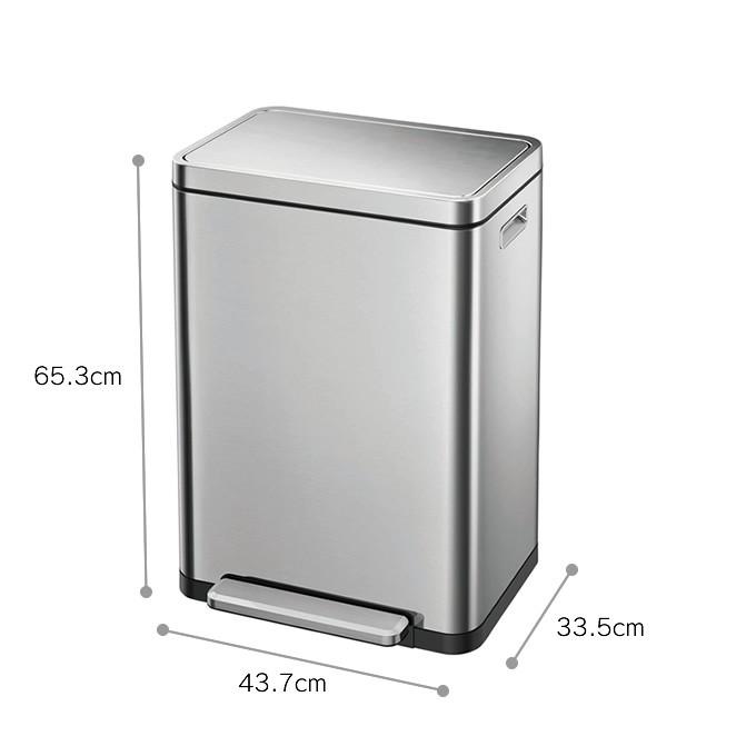 EKO ゴミ箱 Xキューブ ステップビン 45L EK9368MT-45L ダストボックス 国内正規品 1年保証_3