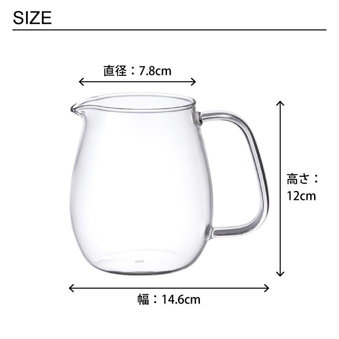 KINTO (キントー)  UNITEA ジャグ 720ml ガラス 8294 6g7v4d0 UNITEA ワンタッチティーポット 720ml ガラスジャグ – KINTO