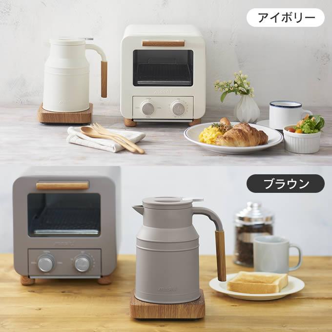 mosh! 電気ケトル オーブントースター セット ドウシシャ : エクリティ