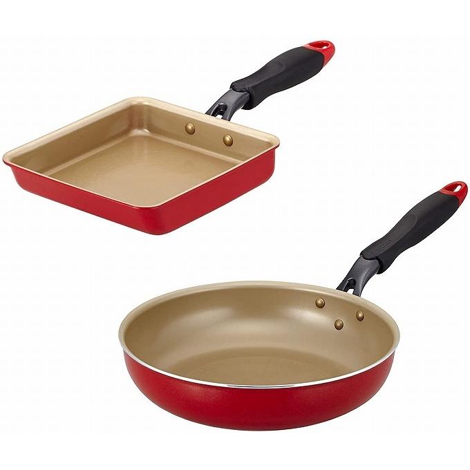 evercook エバークック 【2点セット】ガス・IH対応/玉子焼き15×18cm+フライパン26cm レッド ドウシシャ :xdss-t15xf26-2set:エクリティ - 通販 - Yahoo!ショッピング evercook エバークック 【2点セット】ガス・IH対応/玉子焼き15×18cm+フライパン26cm レッド ドウシシャ :xdss-t15xf26-2set:エクリティ - 通販 - Yahoo!ショッピング