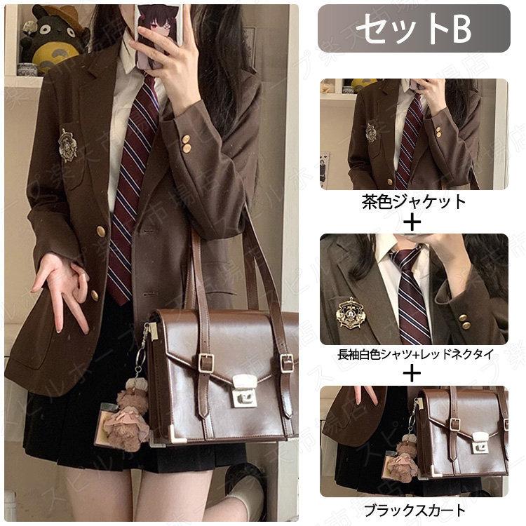 卒業式 スーツ 女の子 韓国風 卒服 セット 4点セット 小学生 中学生 高校生 フォーマルスーツ スカート ジャケット 入学式 JK 成人式 子供服 ゆったり  160 | ブランド登録なし | 02