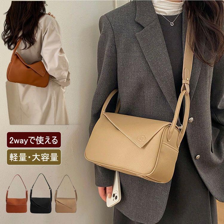 トートバッグ レディース 軽量 小さめ 2way ショルダーバッグ 多収納 