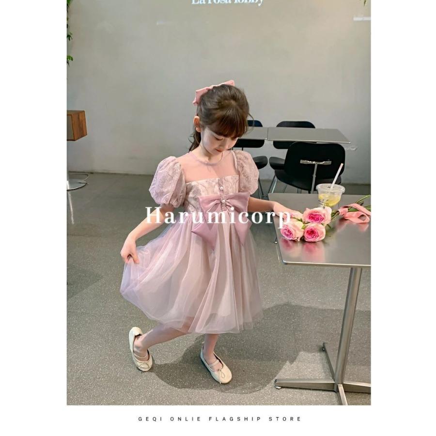 ベビー服 ドレス ロンパース 女の子 ワンピース チュール 蝶結び フォーマル ドレス おしゃれ 可愛い カバーオール 新生児 キッズ 赤ちゃん 初節句 入園式 卒園 | ブランド登録なし | 11