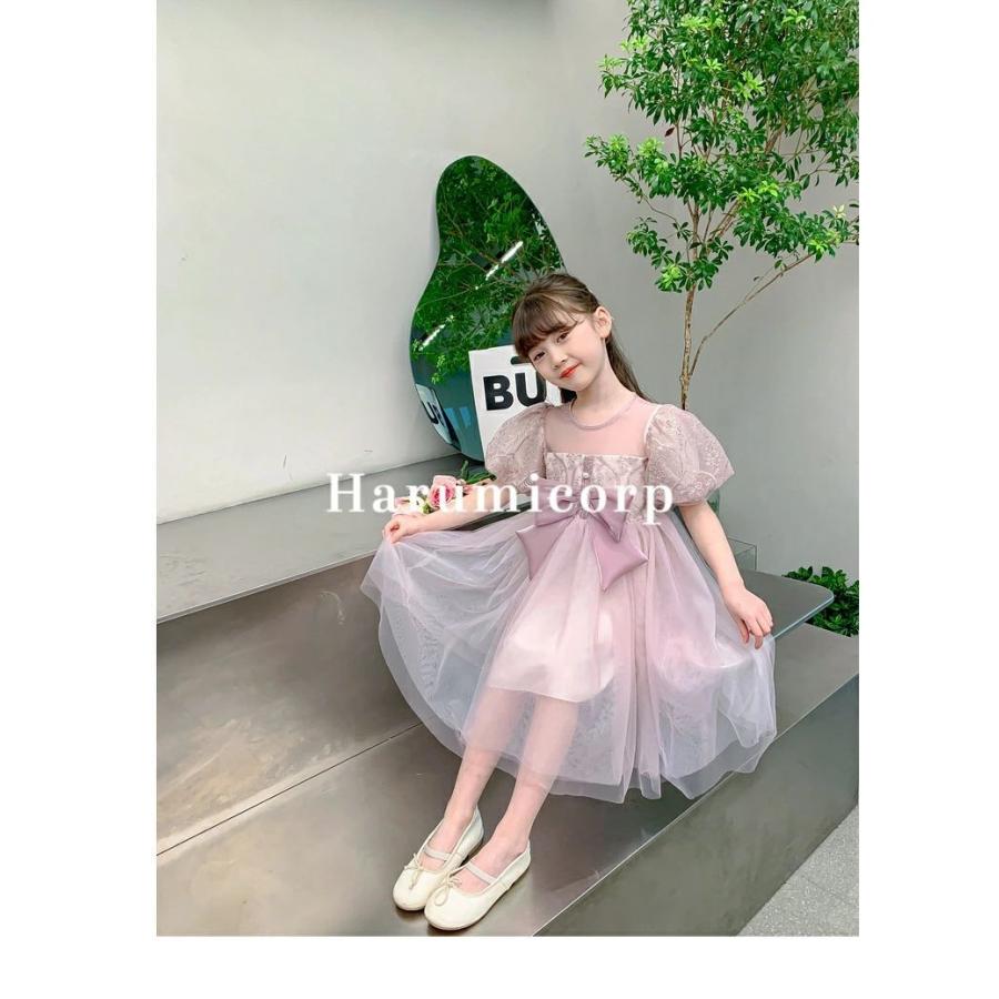 ベビー服 ドレス ロンパース 女の子 ワンピース チュール 蝶結び フォーマル ドレス おしゃれ 可愛い カバーオール 新生児 キッズ 赤ちゃん 初節句 入園式 卒園 | ブランド登録なし | 14