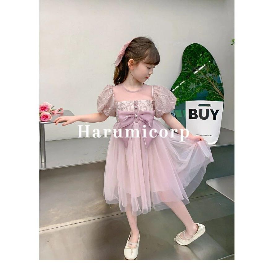ベビー服 ドレス ロンパース 女の子 ワンピース チュール 蝶結び フォーマル ドレス おしゃれ 可愛い カバーオール 新生児 キッズ 赤ちゃん 初節句 入園式 卒園 | ブランド登録なし | 02