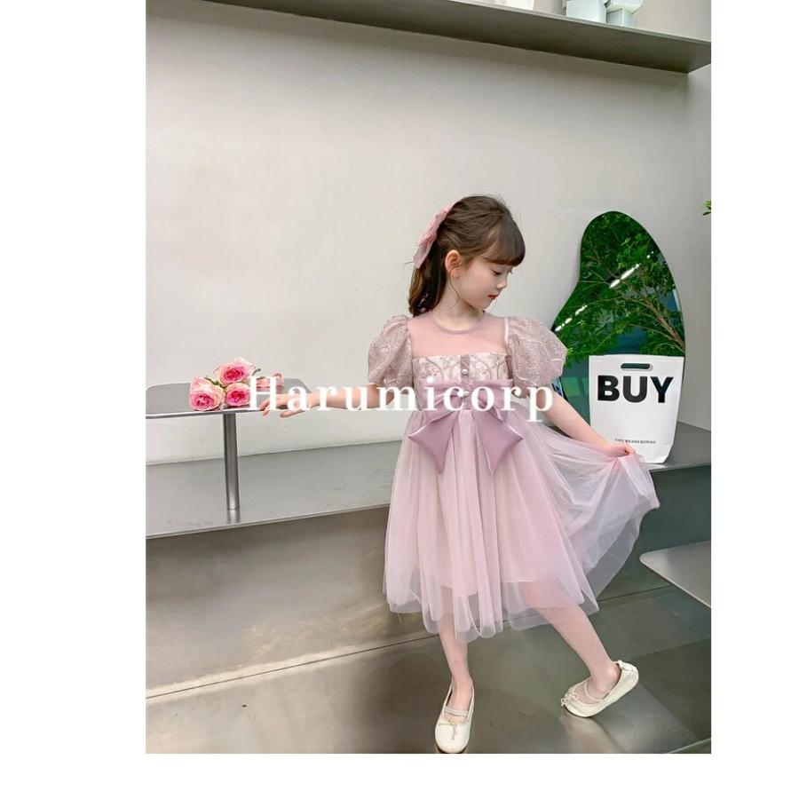 ベビー服 ドレス ロンパース 女の子 ワンピース チュール 蝶結び フォーマル ドレス おしゃれ 可愛い カバーオール 新生児 キッズ 赤ちゃん 初節句 入園式 卒園 | ブランド登録なし | 05