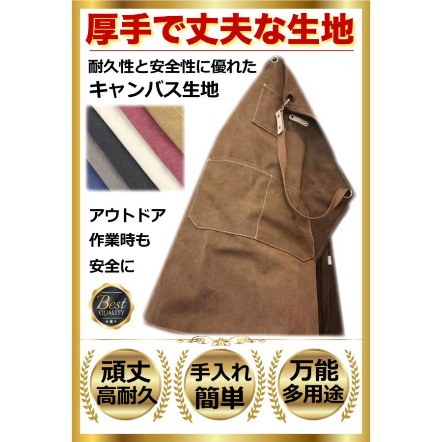 エプロン ワークエプロン 厚手 綿 アウトドア 作業 キャンプ エプロン ワークエプロン 厚手 綿 アウトドア 作業 キャンプ