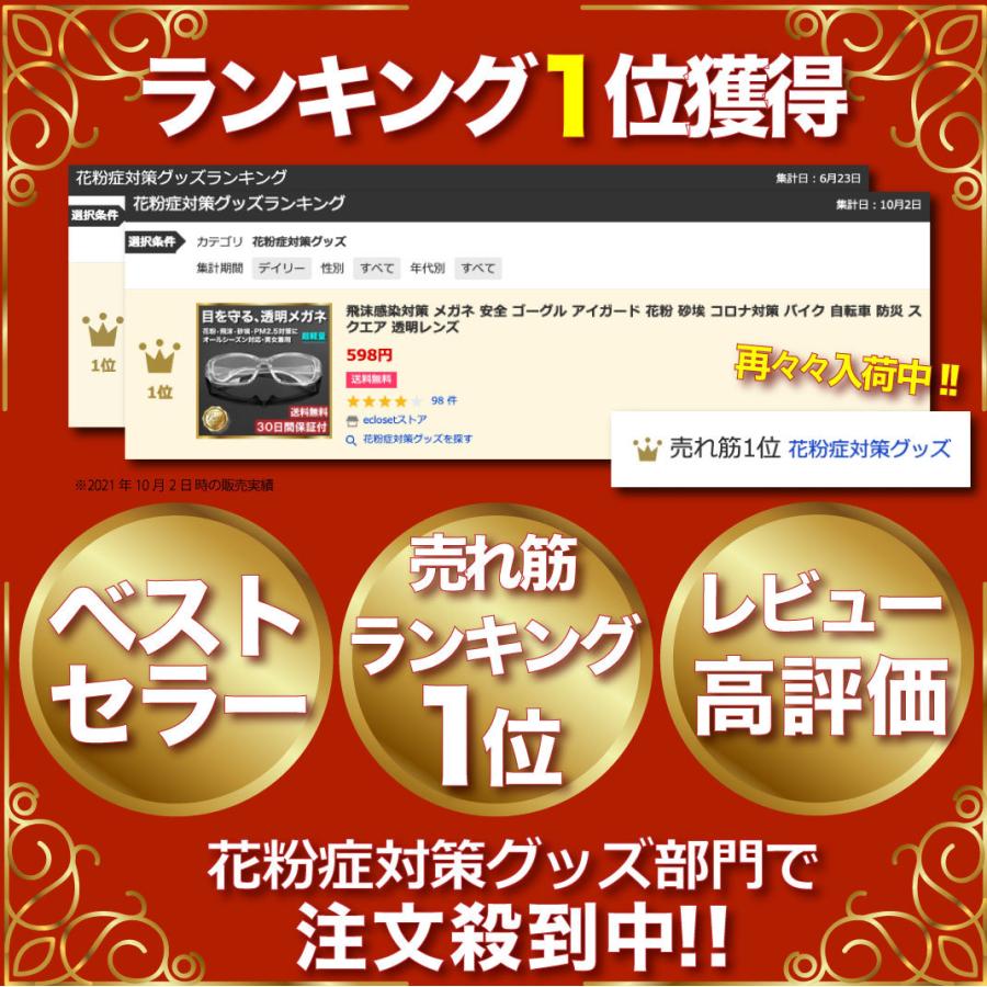 メガネ ゴーグル 飛沫 花粉 感染 コロナ 対策 アイガード Pm2 5 粉塵 防止 バイク 自転車 Diy 透明 スクエア メンズ レディース Goggle Square Eclosetストア 通販 Yahoo ショッピング