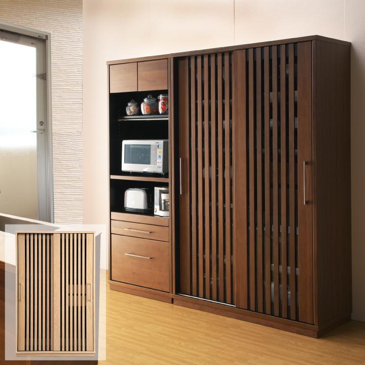 食器棚 引き戸 幅1 完成品 ダイニングボード 和モダン おしゃれ キッチン収納 食器棚 Iiw 0063 インテリアmeubles 通販 Yahoo ショッピング