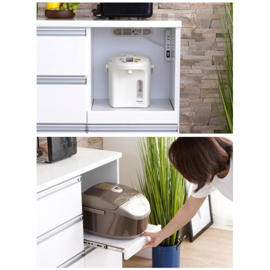 キッチンカウンター カウンターキッチン 幅120 ホワイト 白 おしゃれ