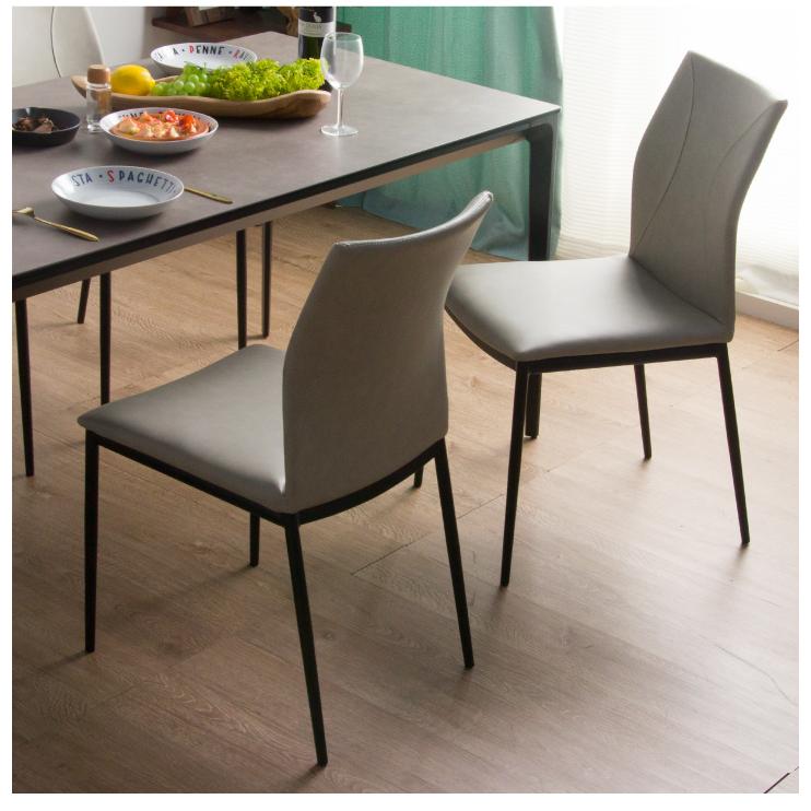 ダイニングチェア 2脚セット チェア 合成皮革 フェイクレザー おしゃれ