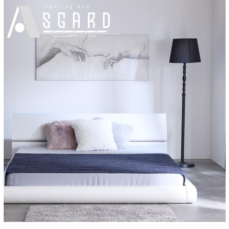 ベッド ダブルベッド ダブル ベッドフレーム フレームのみ おしゃれ