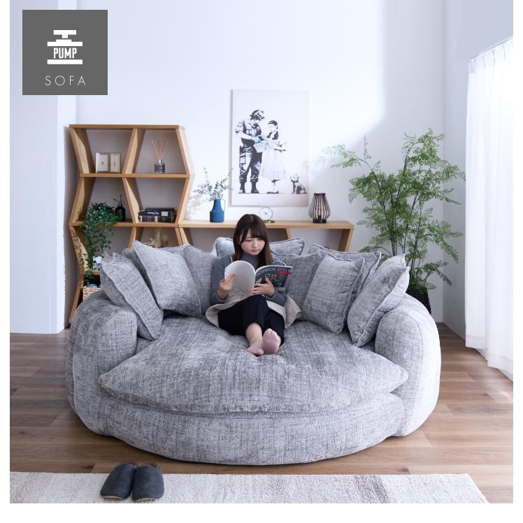 【3/20まで】2人掛けソファ 横幅96 or 135cm【専用クッション付】 楽天市場】＼レイアウト自由／ ソファー 2人掛け 一人掛け 3人