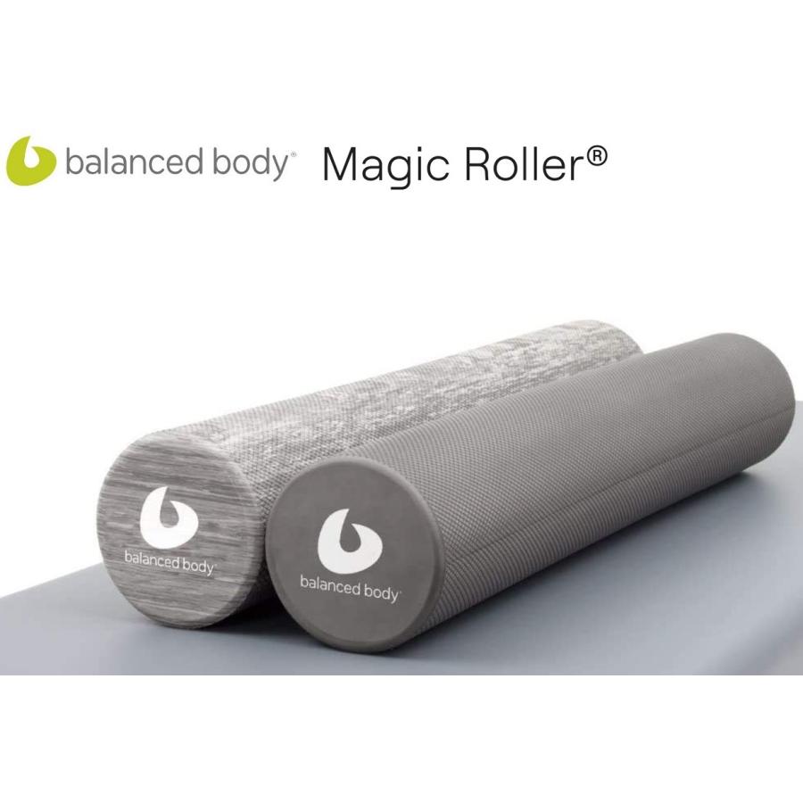 Balanced Body(バランスボディ) マジックローラー ヨガポール 縦90cm 横15cm グレー MagicRollerGray
