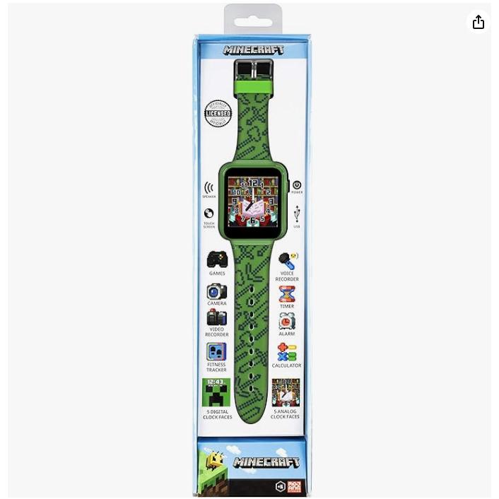マインクラフト スマートウォッチ 子供用 インタラクティブ Minecraft Interactive Children's Smart Watch : minecraft-smart : ECNEXUS - 通販 - Yahoo!ショッピング マインクラフト スマートウォッチ 子供用 インタラクティブ Minecraft Interactive Children's Smart Watch : minecraft-smart : ECNEXUS - 通販 - Yahoo!ショッピング