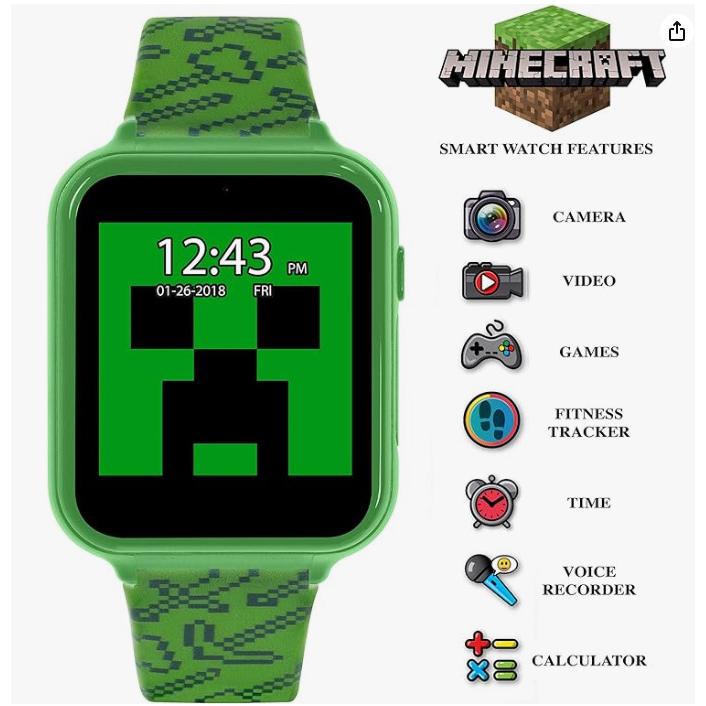 マインクラフト スマートウォッチ 子供用 インタラクティブ Minecraft Interactive Children's Smart Watch｜ecnexus｜04