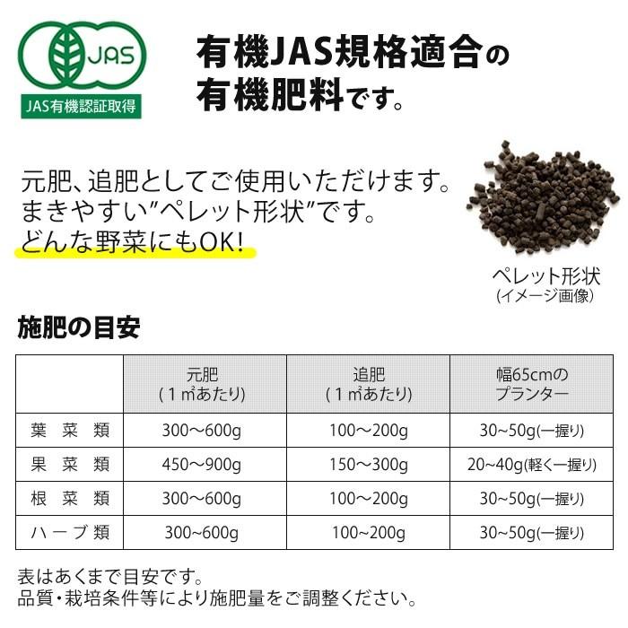 【販売終了】有機栽培 のための 有機肥料 1kg 有機JAS規格適合｜eco-guerrilla｜04