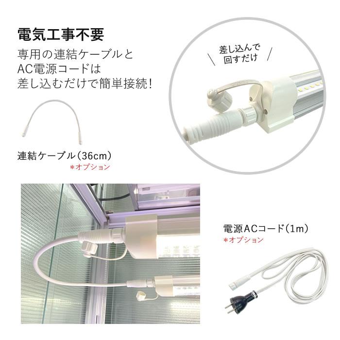 新型ACコード 野菜栽培用 LED GG 新型おやさい ライト GGA 専用 直送｜eco-guerrilla｜06