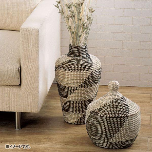 シーグラス製花瓶型バスケット12 23花瓶 フラワーベース 北欧 かご収納用品 収納グッズ 小物入れ 00 キッチン雑貨のお店 エコキッチン 通販 Yahoo ショッピング