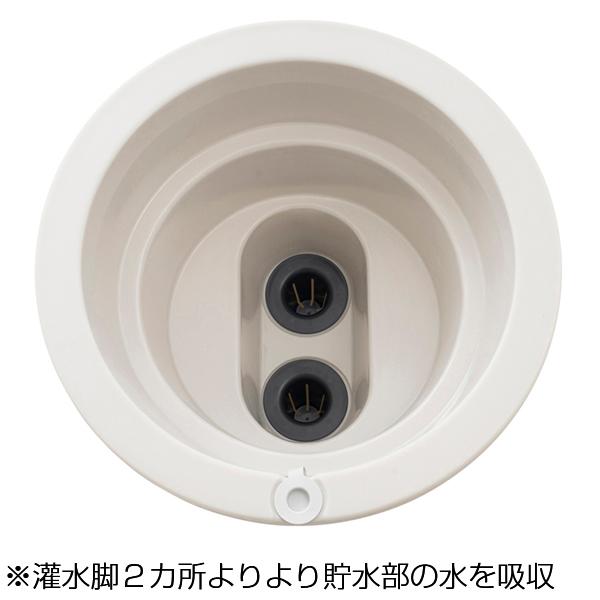 リッチェル タウンプランターWS コニカル55型 サンドグレー