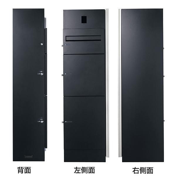 ローボード ユニソン 宅配ボックスミース 埋込仕様 インターホン対応有り 右開きタイプ シルバー 【C3404448481】(119615円)