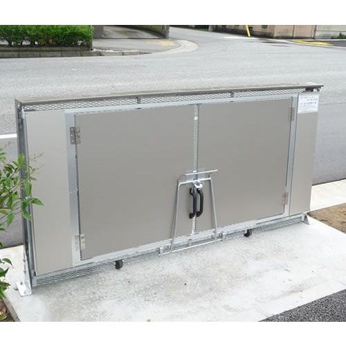 カワバタ 折りたたみ式ゴミステーション ワンタッチ君 A-1(アルミ蓋