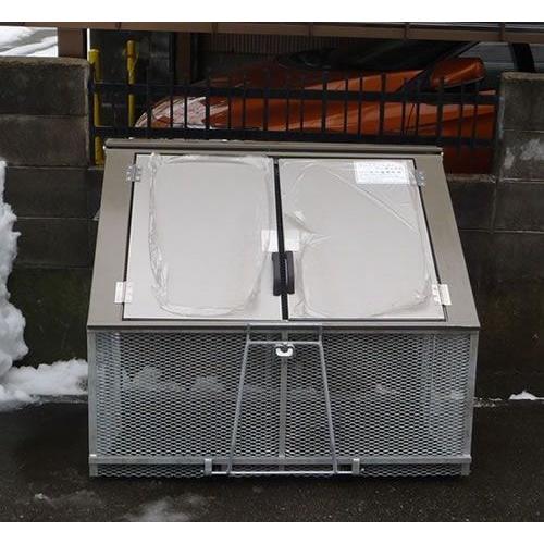 カワバタ 折りたたみ式ゴミステーション ワンタッチ君 A-5(パネル蓋