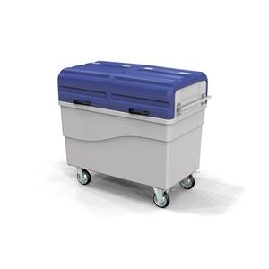 カイスイマレン 回収運搬カート カートペール(フタ付き・防水仕様) CPE-700 ※送料無料(エリア限定)　個人宅配送不可
