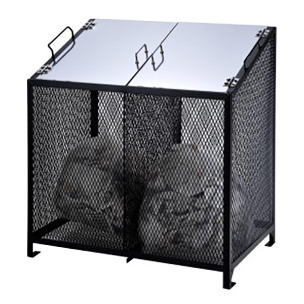 サンカ ダストBOX-S CS-02 幅900×奥行き605×高さ960mm ※組立完成品 個人宅配送不可