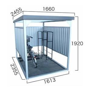 店 カーポート ガレージ 幅1660 奥行2455 高さ19mm ダイマツ 環境生活 物置 ダイマツ多目的万能物置 Dm 11壁面パネルショート型 Dm 11 環境生活 住宅設備 エリア限定送料無料 自転車置き場