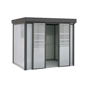 ヨドコウ - ゴミ取りあつめる庫 砂ぼこり窪溜まり F手あい(DPF型) DPF-2519 押し並べて型 (35所帯用) 物置、車庫-ゴミ置き場、集積庫-住宅設備