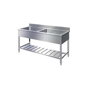 イースタン工業 G2-90 業務用二槽流し台 間口90cm ※受注生産品 ※送料無料(エリア限定)