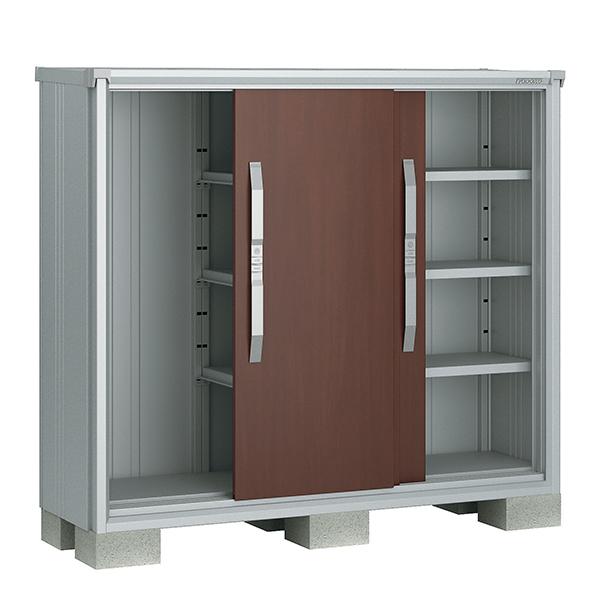 物置 屋外 ヨド物置 ヨドコウ エスモ ESF-1505G ウッディココア [製品5年保証] 収納 小型 タイヤ