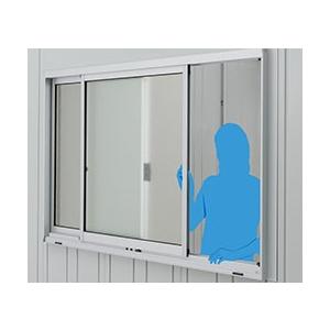 イナバガレージ専用オプション ガラス窓 (壁パネル2枚分) GNR-2J 本体と同時購入時価格