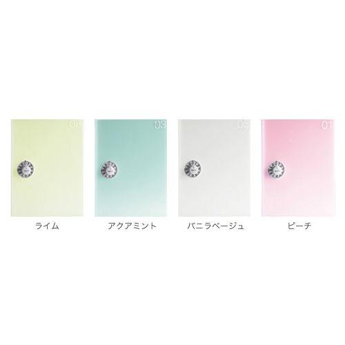 ナスタ オフィスの化粧室に エントランス プライベートボックス 2コ用 前入前出 静音ダイヤル錠 KS-PV200S-2Dの画像